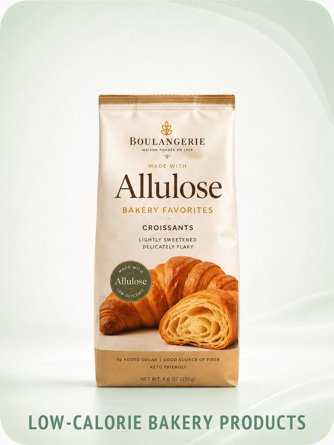 Low-calorie bakery products