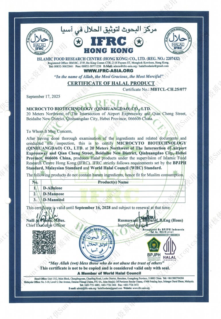 Halal Certificate