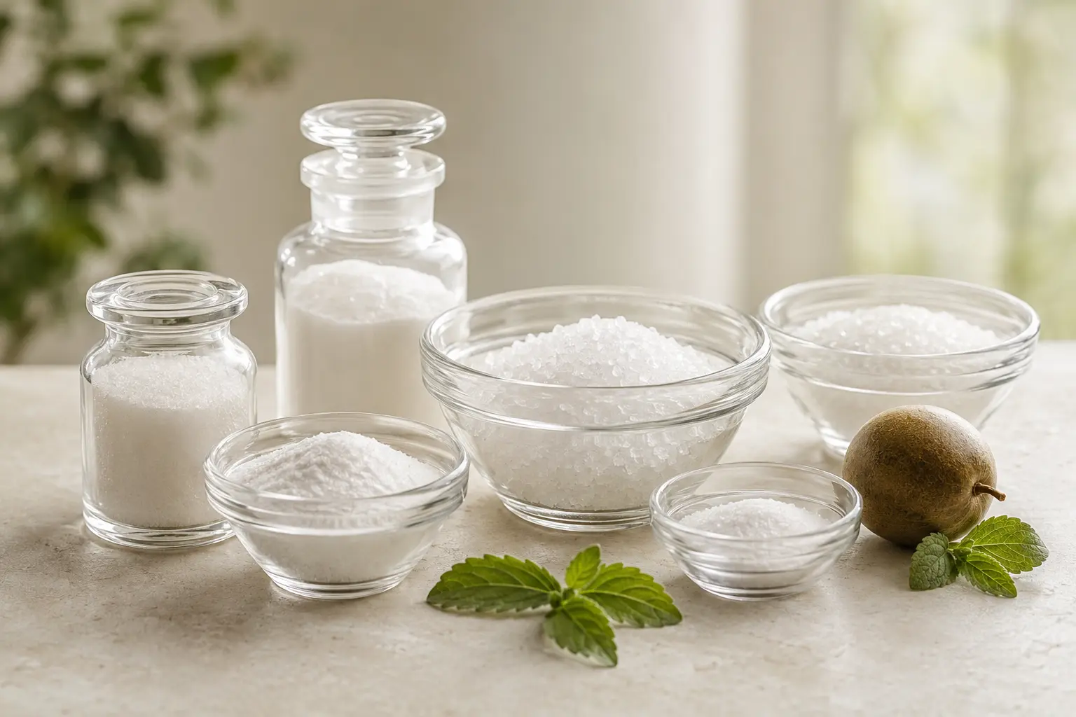 Sweetener ingredients for food and beverage formulation